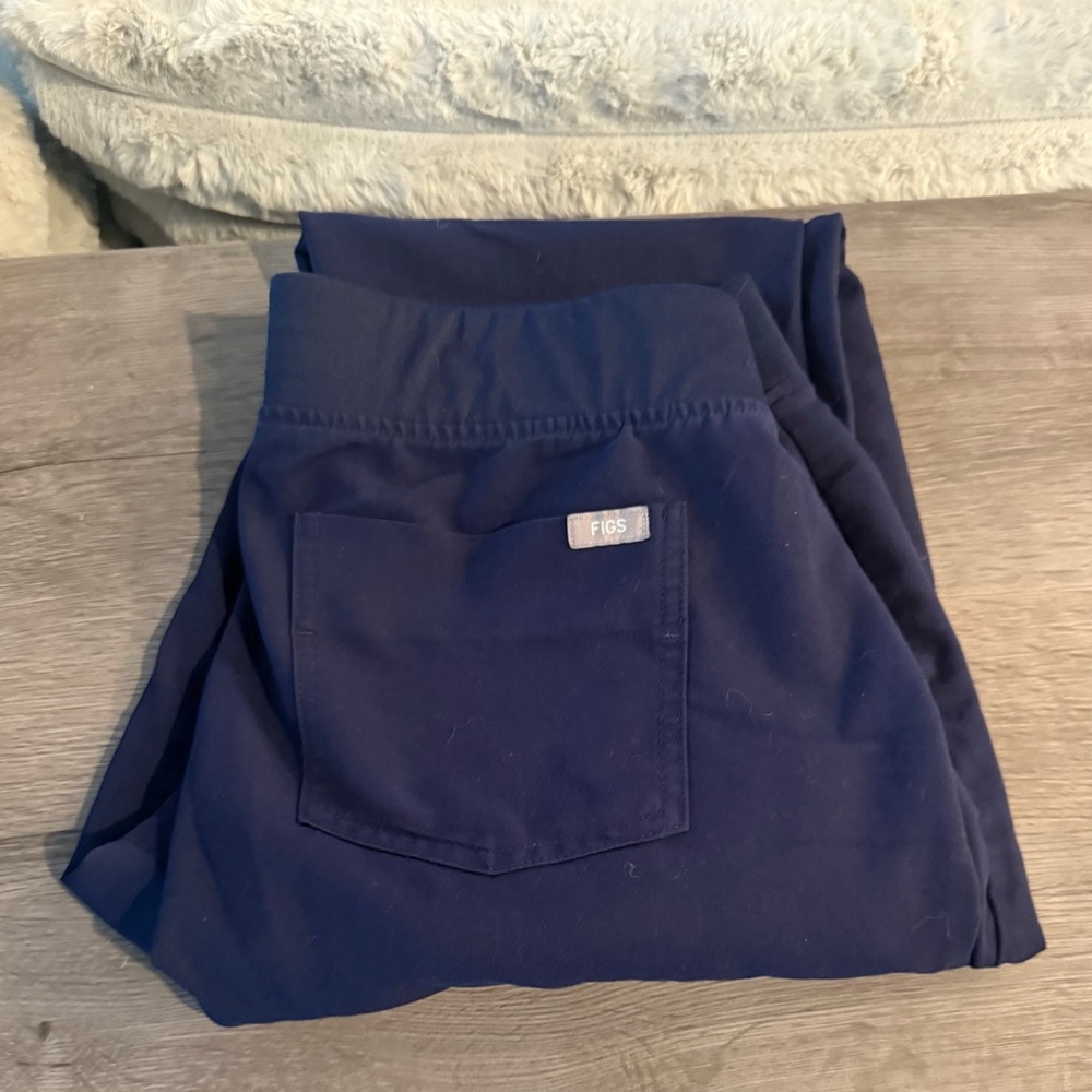 Navy Figs XL high-waisted Zamora